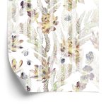 Behang Vintage Stijl Vetplanten En Varens