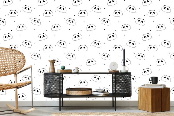Behang Voor Kinderen - Panda's - Afbeelding 5