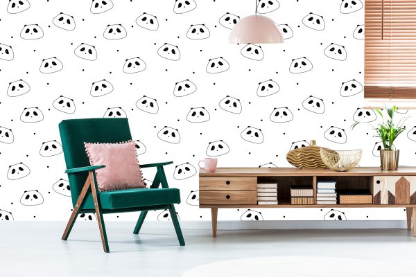 Behang Voor Kinderen - Panda's - Afbeelding 6