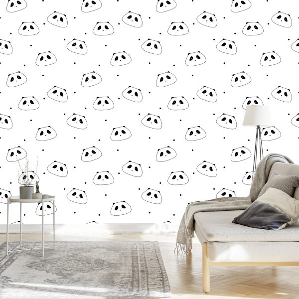 Behang Voor Kinderen - Panda's - Afbeelding 3