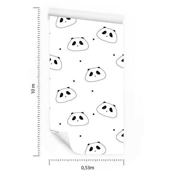 Behang Voor Kinderen - Panda's - Afbeelding 8