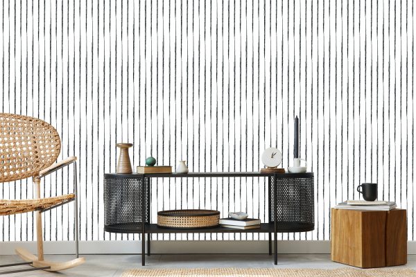 Behang Elegante Klassieke Riemen Voor Het Salonkantoor - Afbeelding 5