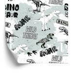 Behang De Dinosaurussen Dieren Voor De Babykamer
