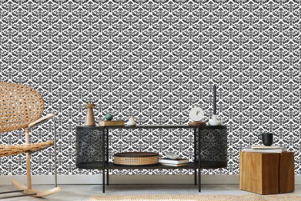 Behang Zwart-Witte Ornamenten - Afbeelding 5