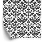 Behang Zwart-Witte Ornamenten