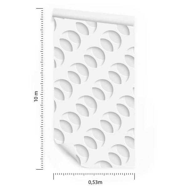 Behang 3D-Optisch Modern Voor Kantoor In De Woonkamer - Afbeelding 8
