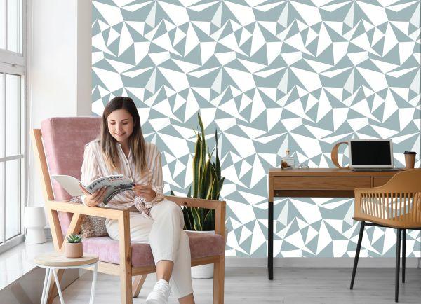 Behang Modern Geometrisch Patroon - Afbeelding 7