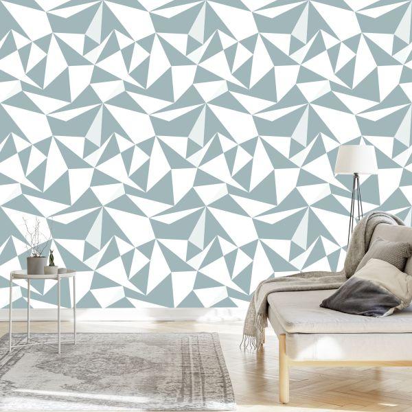 Behang Modern Geometrisch Patroon - Afbeelding 3