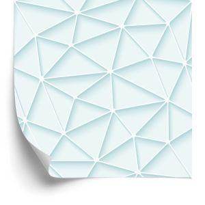 Behang Moderne 3D-Geometrische Voor Woonkamer