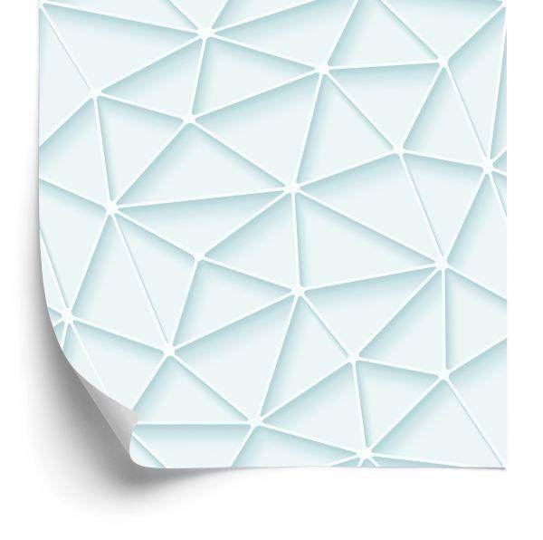Behang Moderne 3D-Geometrische Voor Woonkamer