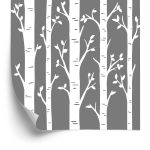 Behang Berken