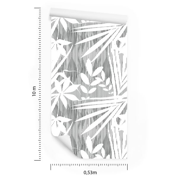 Behang Exotische Bladeren - Afbeelding 8