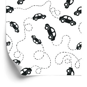 Behang Donkere Auto's