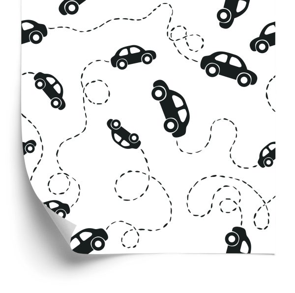 Behang Donkere Auto's