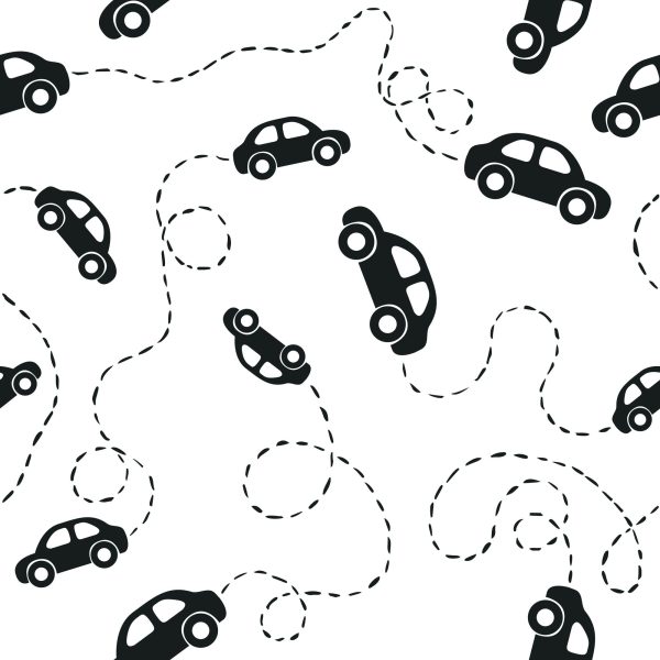 Behang Donkere Auto's - Afbeelding 2
