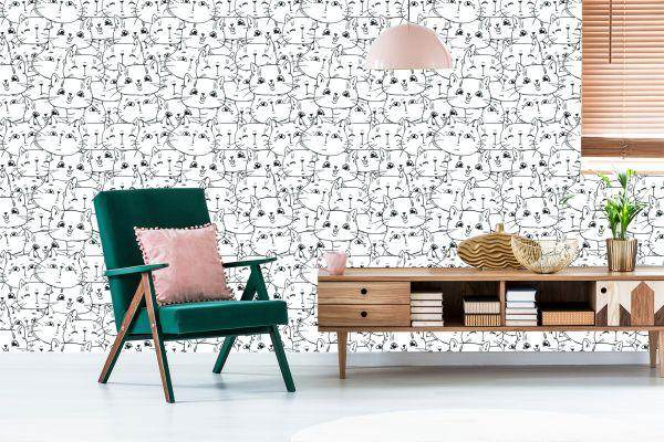 Behang Voor Kinderen - Kleine Katten - Afbeelding 6