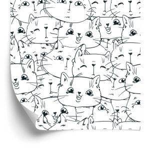 Behang Voor Kinderen - Kleine Katten