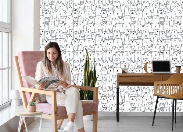 Behang Beren Dieren - Afbeelding 7