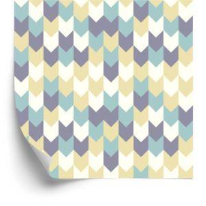 Behang Kleurrijke Geometrische Patronen