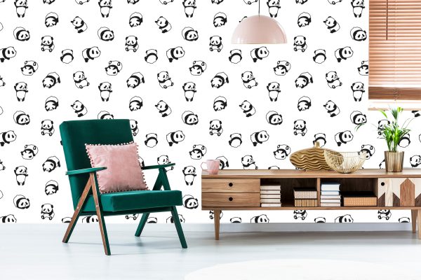 Behang Lieve Panda's - Afbeelding 6