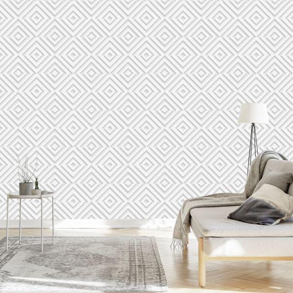 Behang Modern Geometrisch Patroon - Afbeelding 3