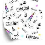 Behang Voor Kinderen - Slapende Katten