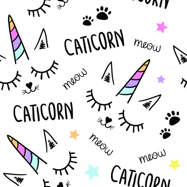 Behang Voor Kinderen - Slapende Katten - Afbeelding 2