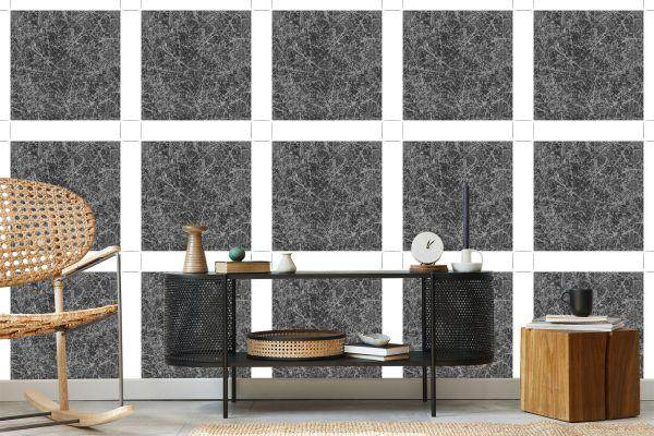 Behang Grijs Bekrast Beton - Afbeelding 5