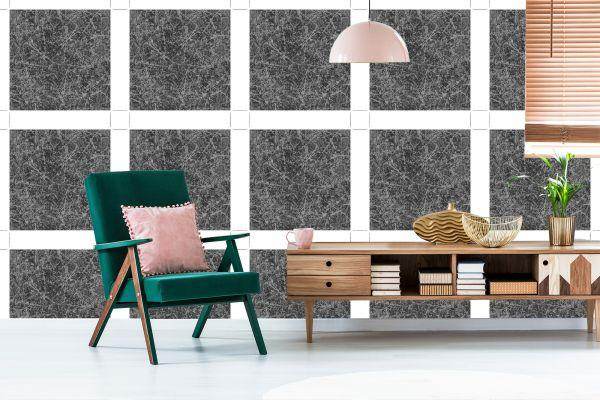 Behang Grijs Bekrast Beton - Afbeelding 6