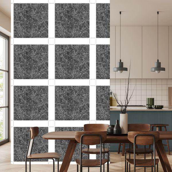 Behang Grijs Bekrast Beton - Afbeelding 4
