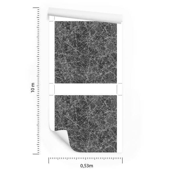 Behang Grijs Bekrast Beton - Afbeelding 8