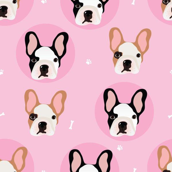 Behang Voor Kinderen - Honden En Poten - Afbeelding 2
