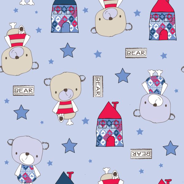 Behang Star Teddybeer Cottages - Afbeelding 2
