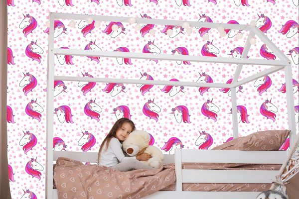 Behang Voor Kinderen - Slapende Eenhoorns - Afbeelding 7