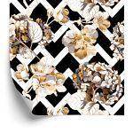 Behang Hortensia Bloemen