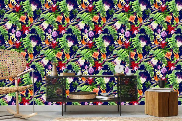 Behang Diverse Bloemen - Afbeelding 5