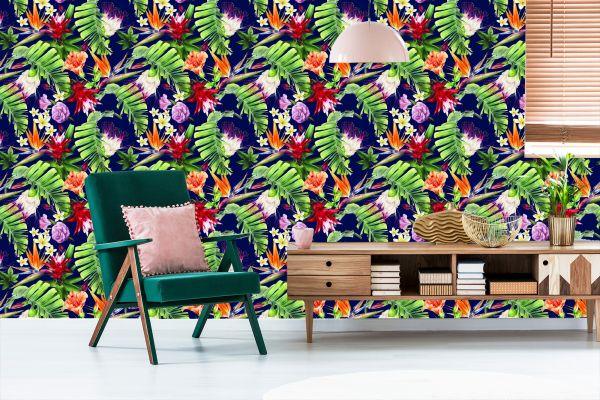 Behang Diverse Bloemen - Afbeelding 6