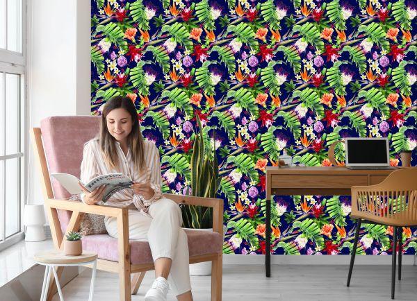 Behang Diverse Bloemen - Afbeelding 7