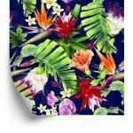 Behang Diverse Bloemen