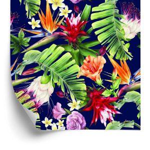 Behang Diverse Bloemen