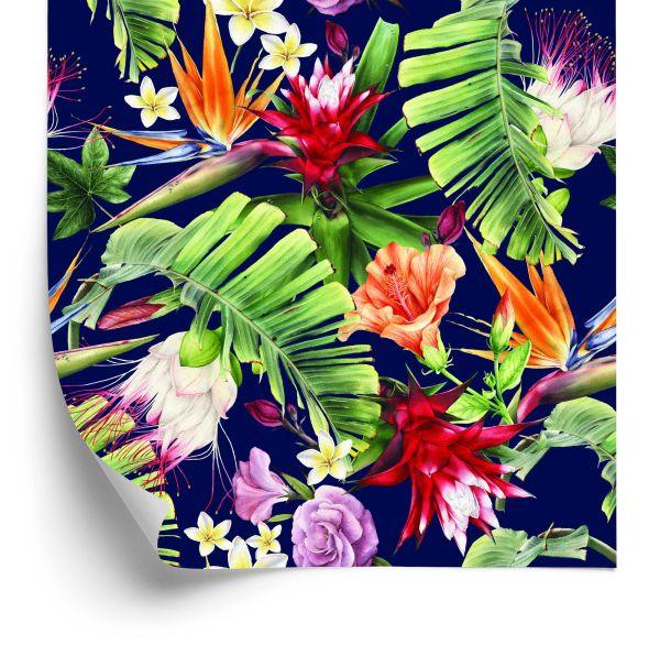 Behang Diverse Bloemen