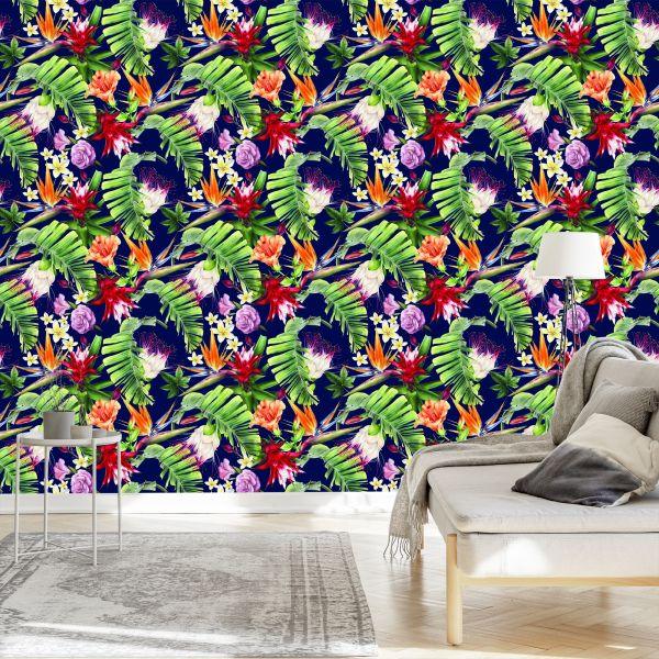 Behang Diverse Bloemen - Afbeelding 3