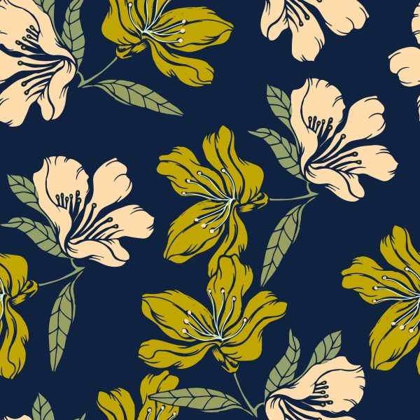 Behang Bloemen - Afbeelding 2