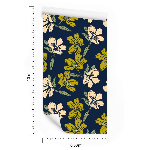 Behang Bloemen - Afbeelding 8