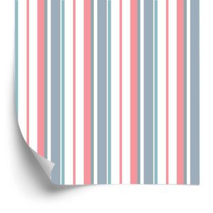 Behang Kleurrijke Verticale Strepen Voor Een Woonkamer Een Slaapkamer