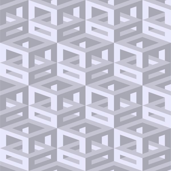 Behang 3D Isometrisch Thema - Afbeelding 2