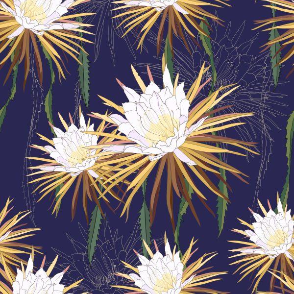 Behang Heldere Bloemen - Afbeelding 2