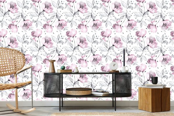 Behang Rozen In Felle Kleuren - Afbeelding 5