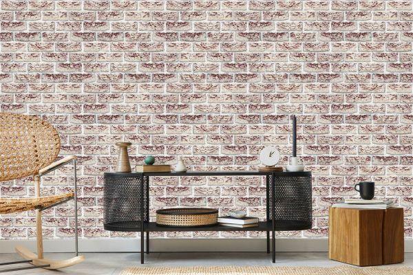 Behang Stenen Muur - Afbeelding 5