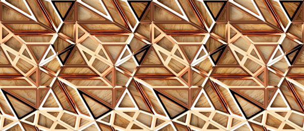 Behang Houten Abstractie - Afbeelding 2